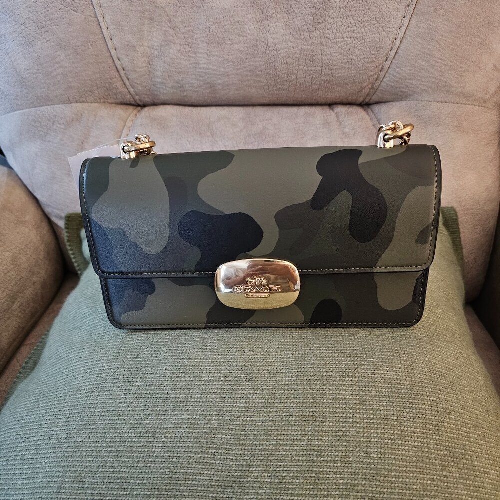 Coach Eliza Camo Handbag